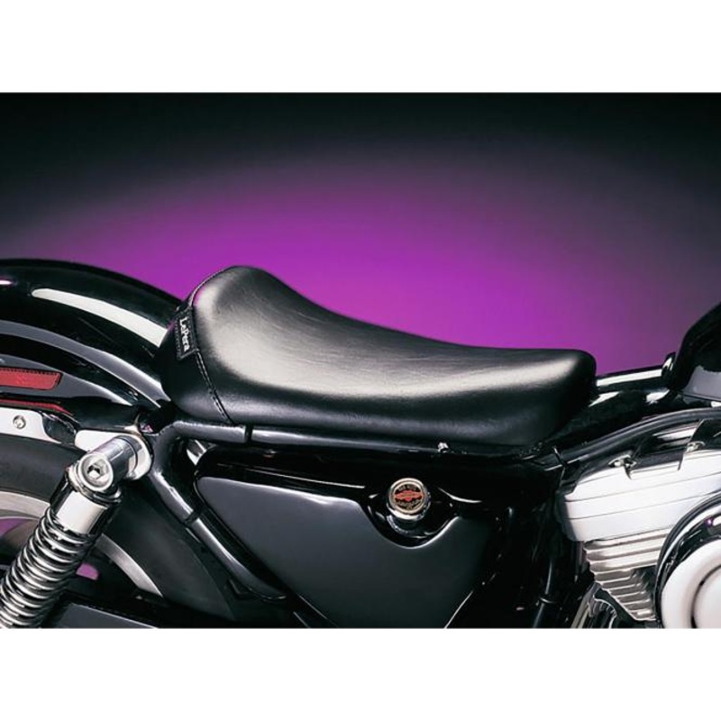 Bare Bones Smooth Solo Seat Black Vinyl