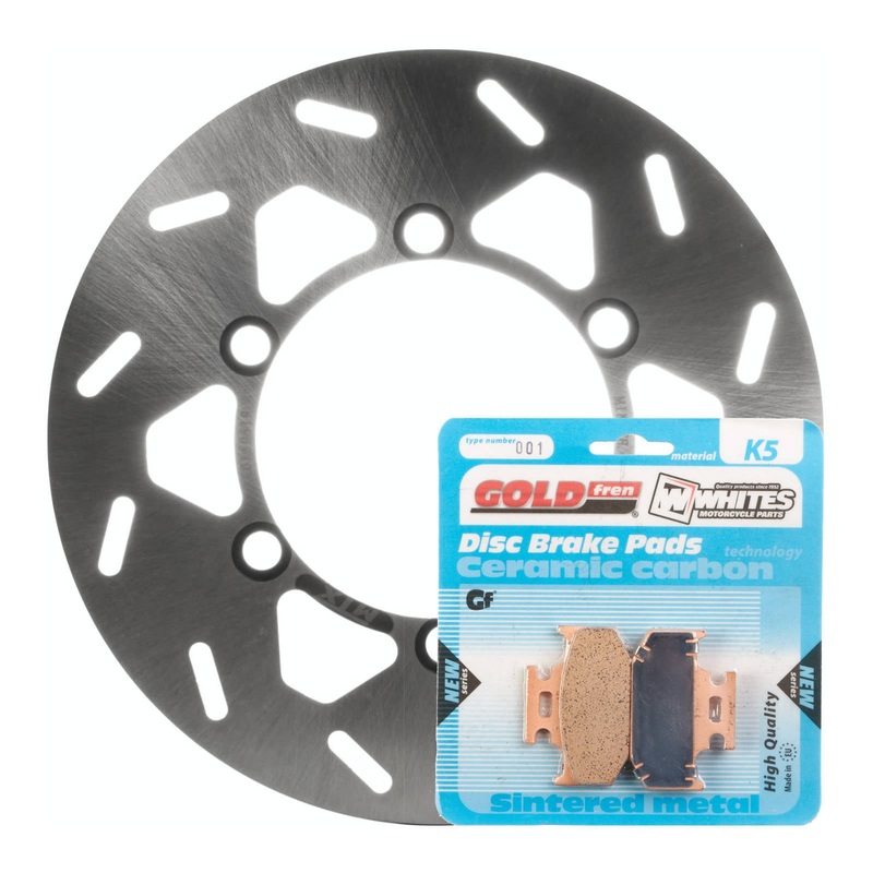 Brake Disc & Pad Rear Kit – Kawasaki KDX200 ’95-’08