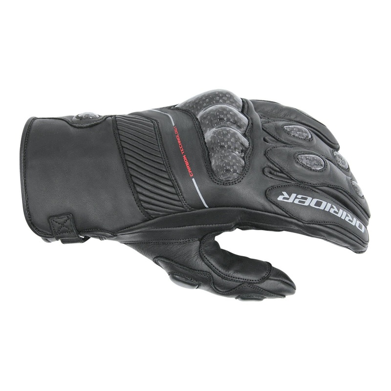 Dririder Speed 2 All-Season Carbon Sport Short Glove – Black