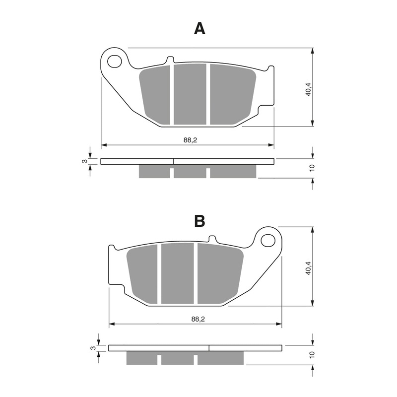 GOLDfren Brake Pads GF311 – K5