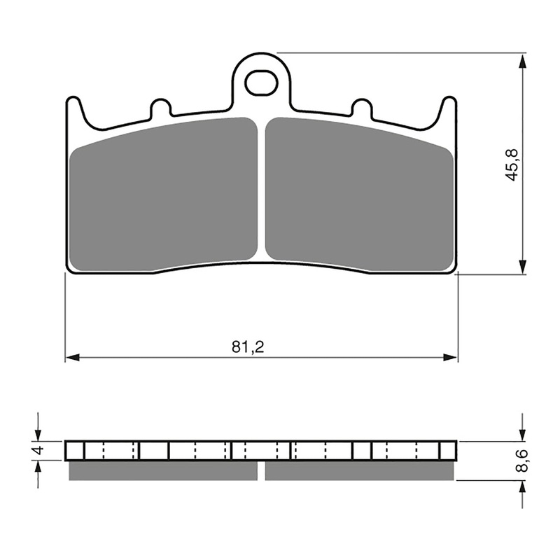 GOLDfren Brake Pads Sintered Sports GF194 – S3 ( PH271 )