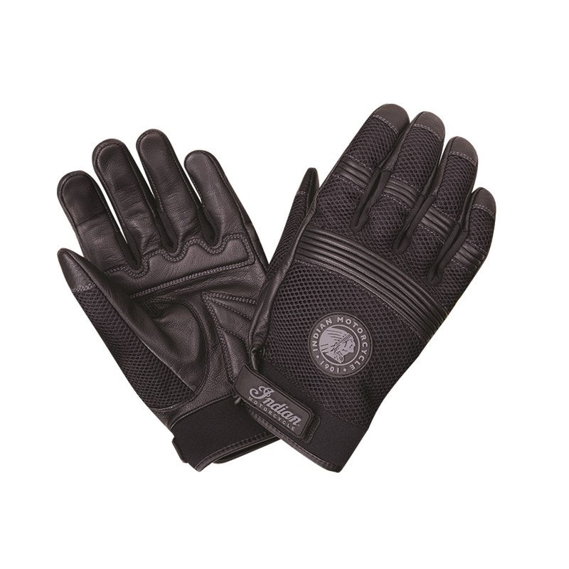 Men’s Mesh 2 Warm Weather Riding Gloves, Black