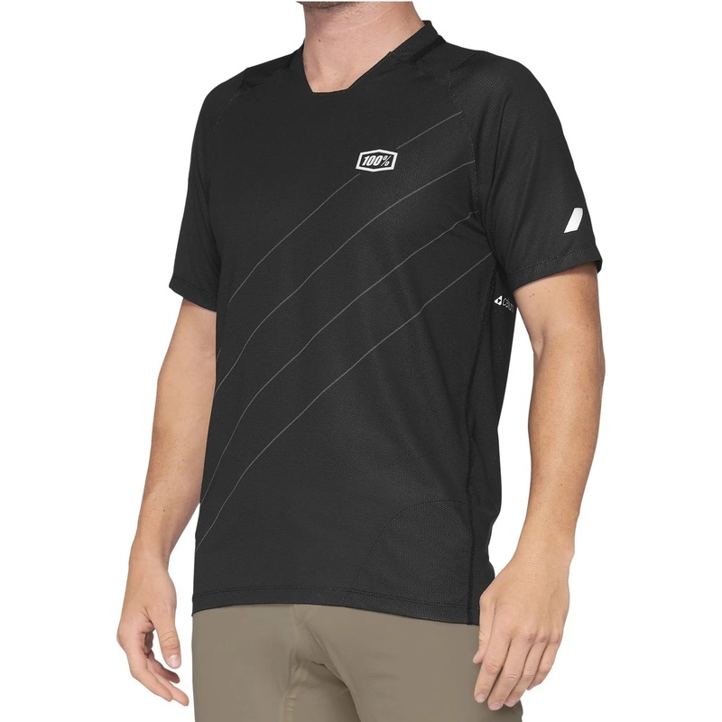 100% Celium Jersey Dark Grey / Black