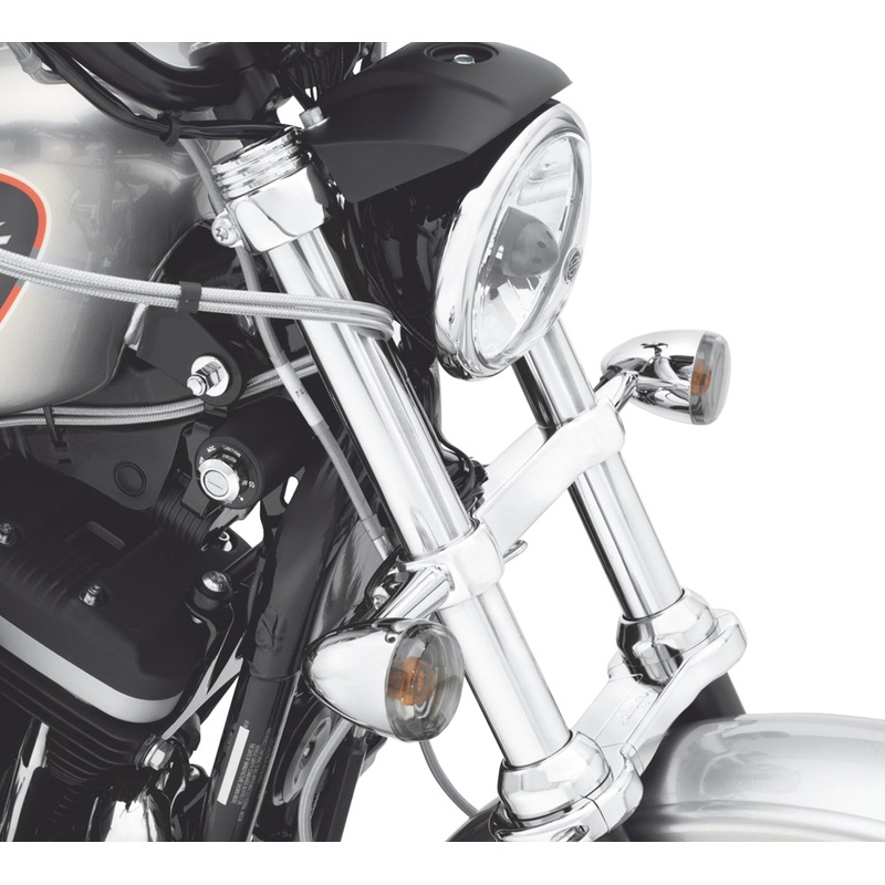 Harley Davidson 68517-94A Front Directional Relocation Kit KIT TURNSIGNAL RELOCATION