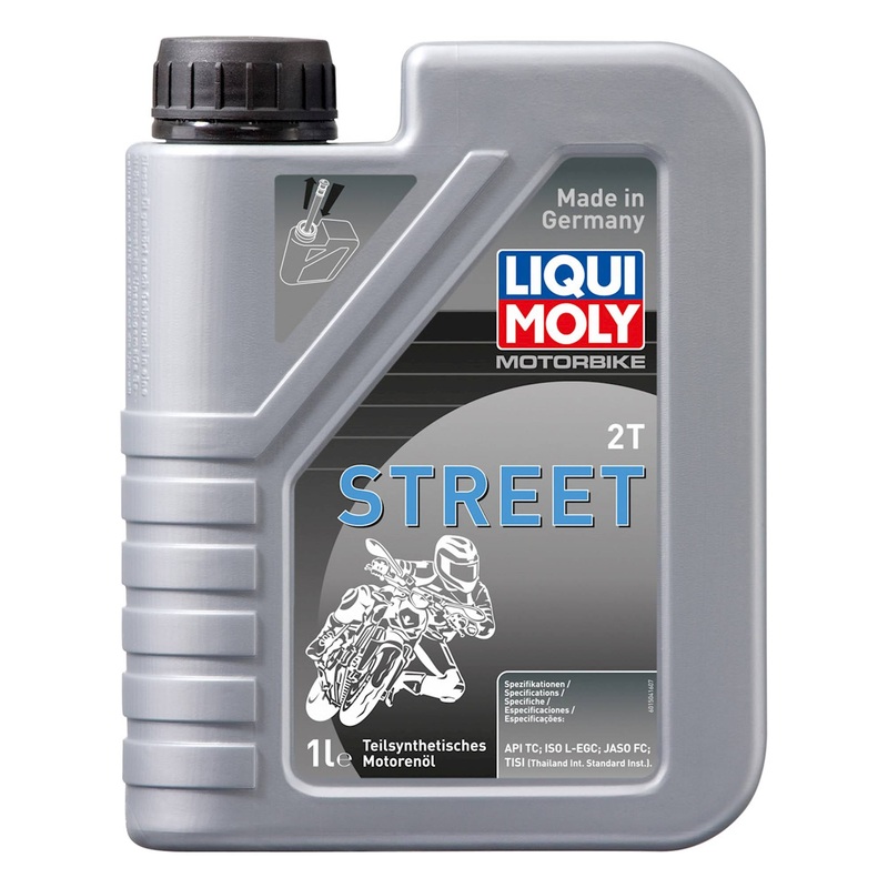 Liqui Moly 2 Stroke Semi Synthetic Motorbike Street 1L – #1504