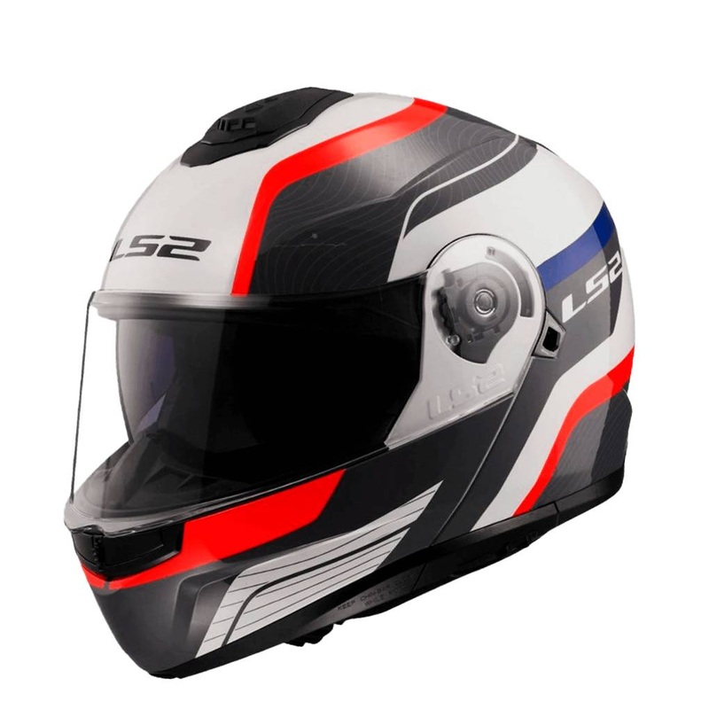 LS2 FF908 STROBE II MOTORCYCLE MODULAR HELMET