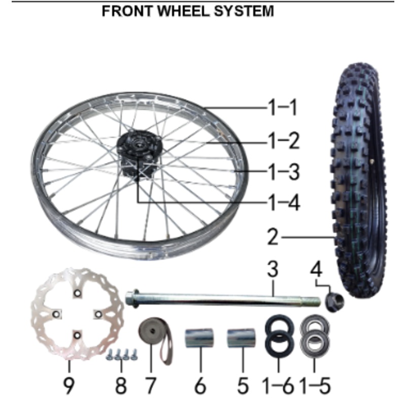 Spacer – 230DH Gas Dirt Bike