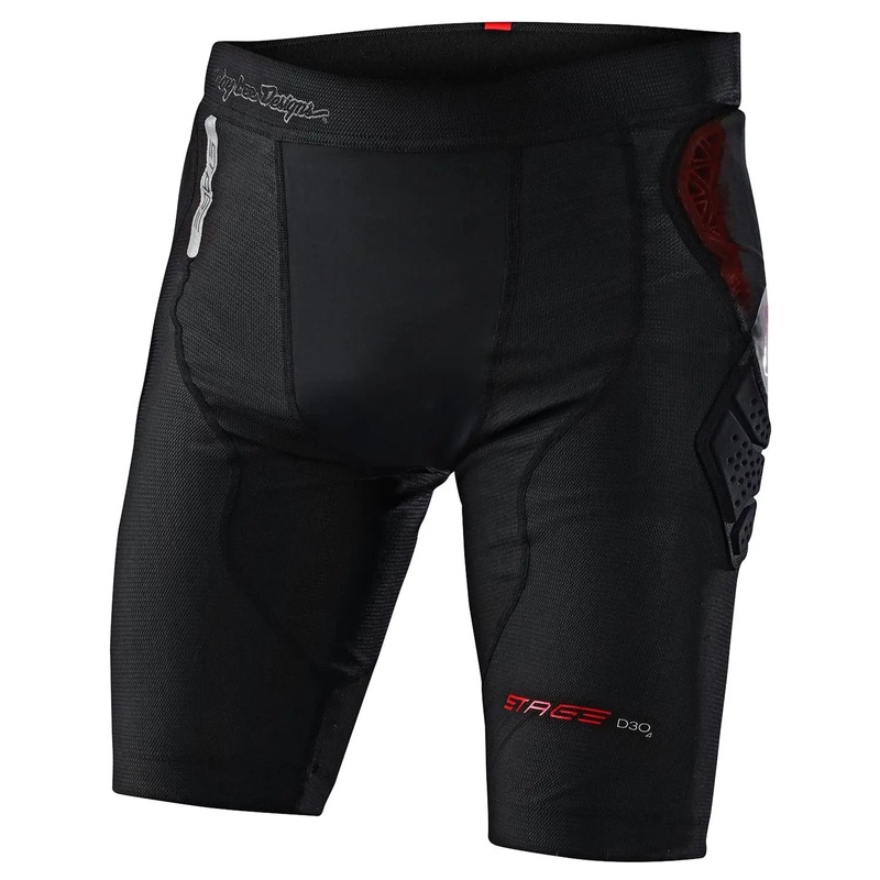 Troy Lee Designs Stage Ghost D3O Base Layer Shorts Black