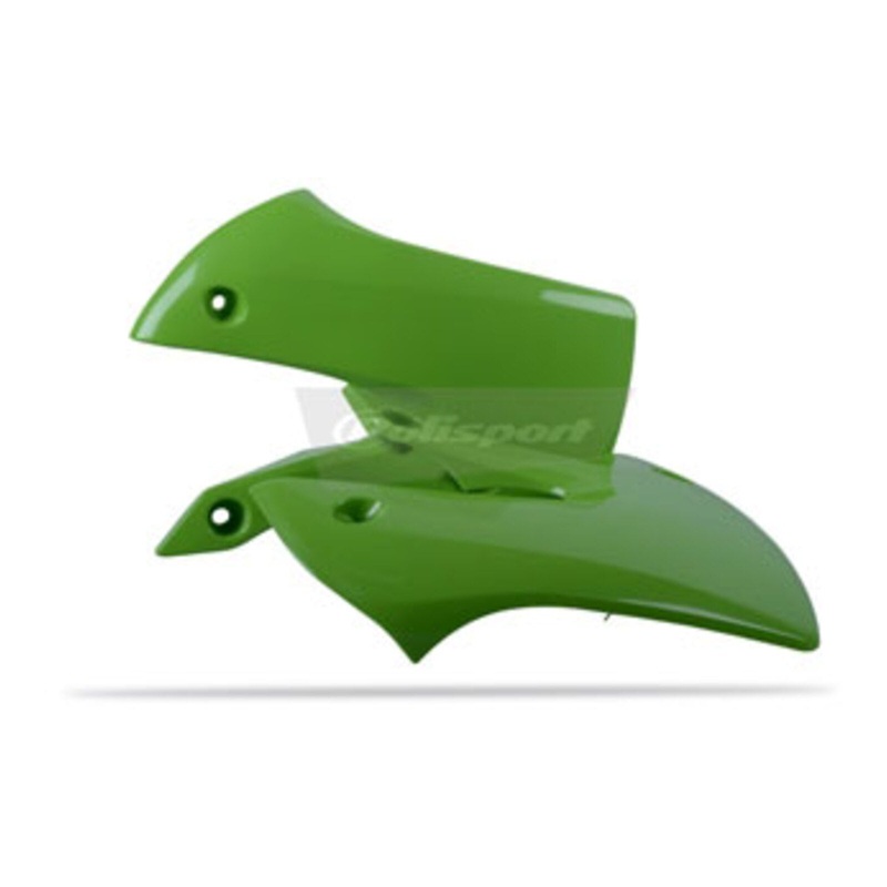 Polisport Radiator Scoops KX/RM65 ’01- /KLX/DRZ110 ’02- 05 Green