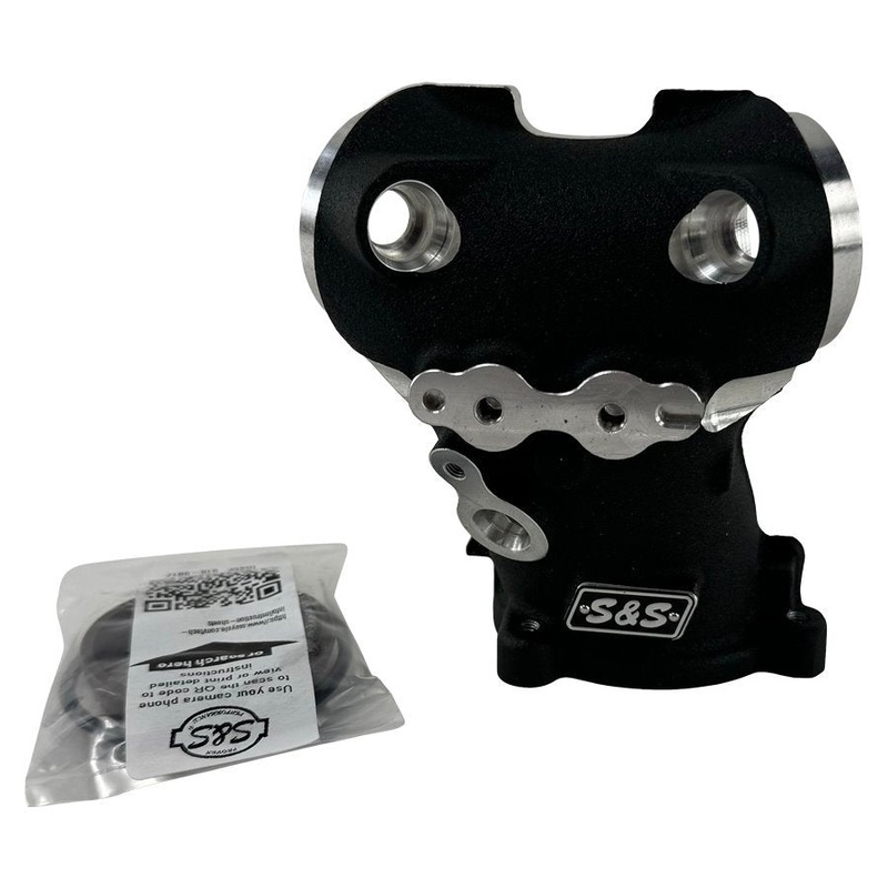 Premium 55mm CNC Ported Black Manifold for M8 Models