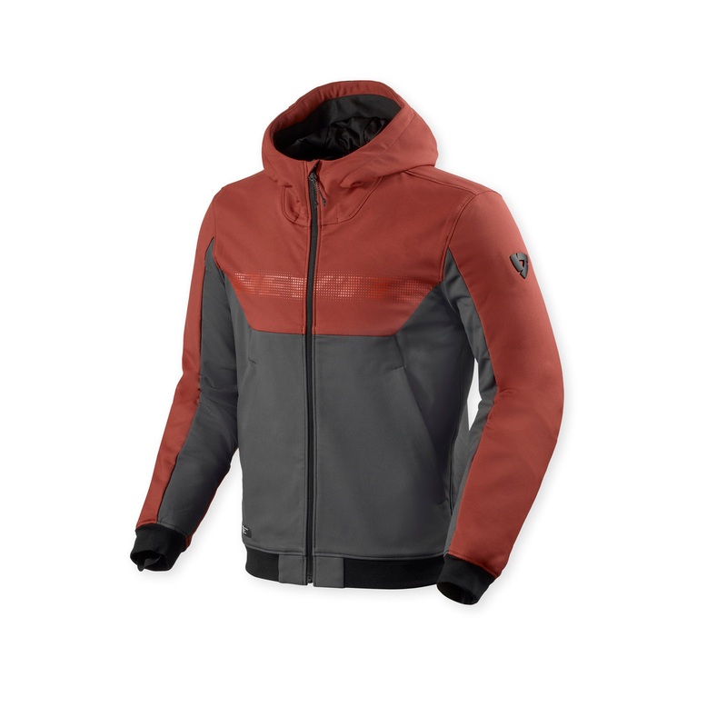 Revit Parabolica 2 Hoodie Burgundy Red / Grey