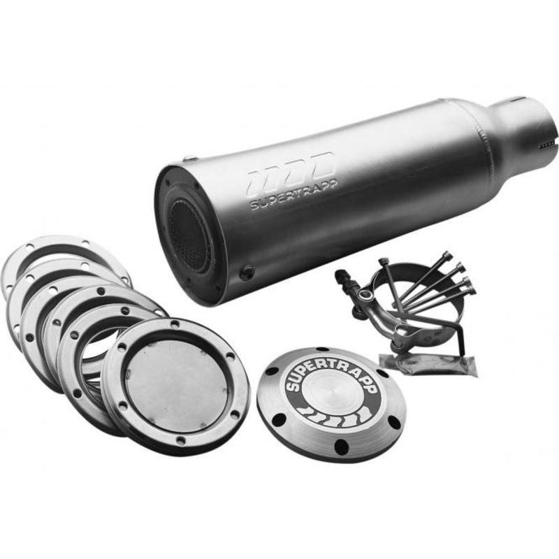 4” Racing Series Universal Slip-On Muffler Satin