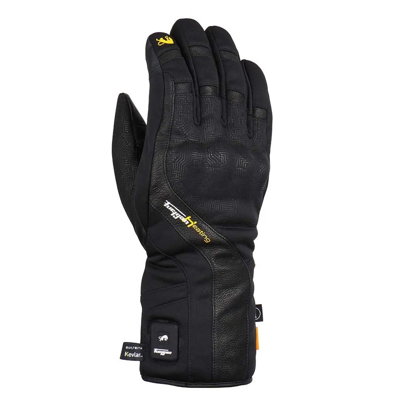 Furygan Heat X Kevlar Heated Gloves Black