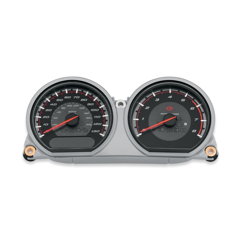 Harley-Davidson 70900778B Custom Face Gauges Speedo / Tach Cluster MPH/km/h