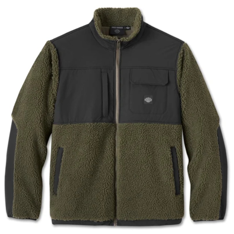 Harley-Davidson Sherpa Full Zip – Grape Leaf 96110-25VM