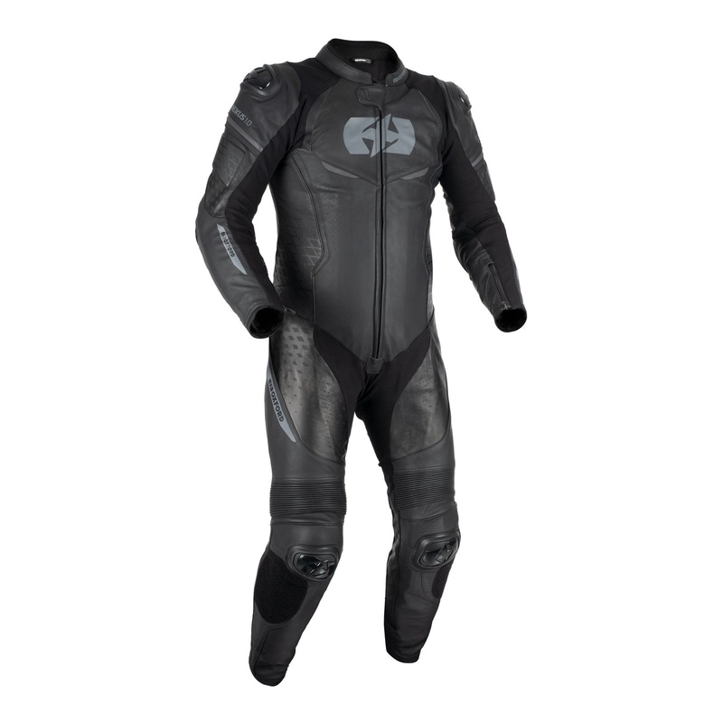 Oxford Nexus 1.0 Leather Men’s Suit – Stealth Black