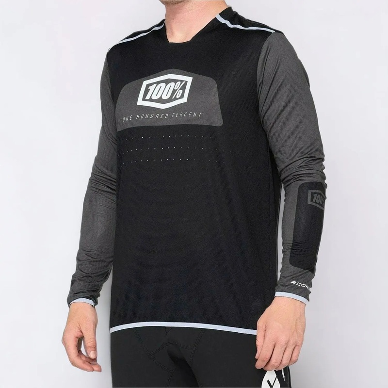 100% R-Core X Jersey Black / White