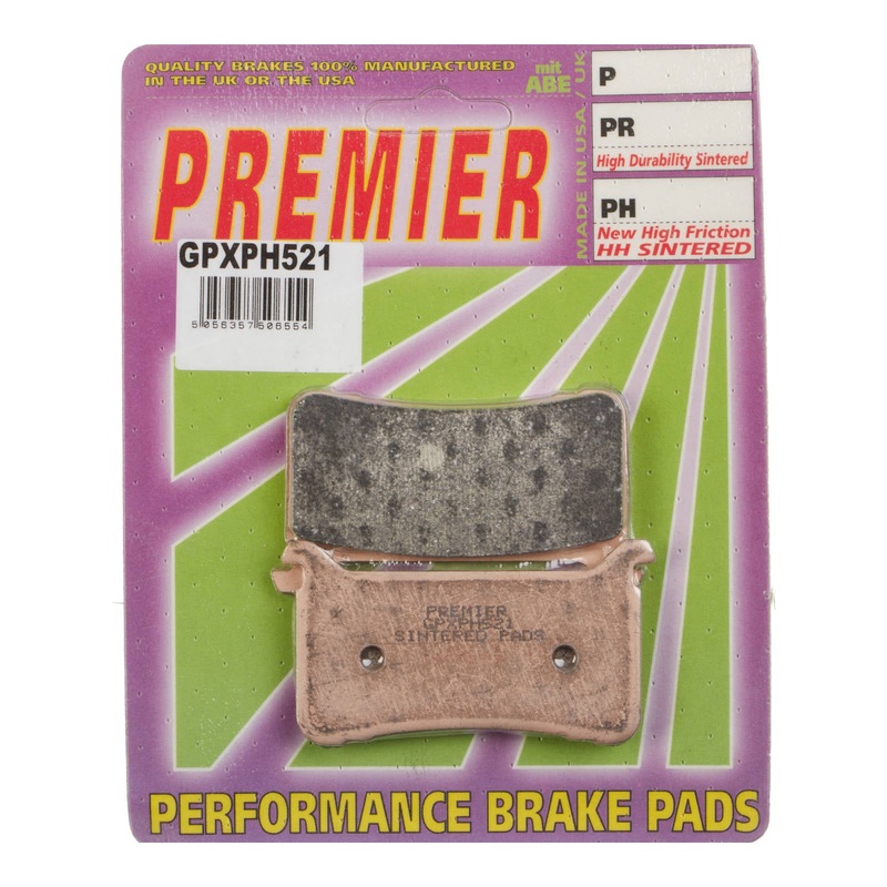 Premier Brake Pads – GPX-PH Sintered Racing Only