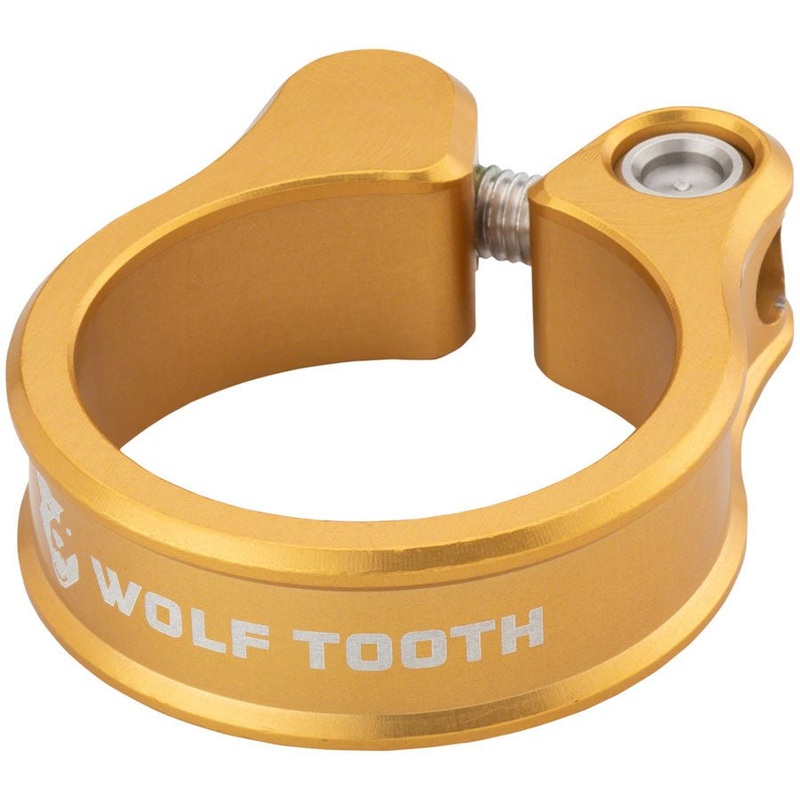Wolf Tooth Seatpost Clamp – 28.6mm Gold