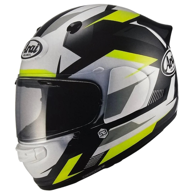 Arai Quantic Supra Yellow