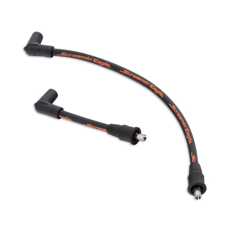Harley-Davidson 32093-98B Screamin’ Eagle 10mm Phat Spark Plug Wires 91-’98 Dyna ’85-’99 Softail and ’80-’84 Touring models Screaming Eagle
