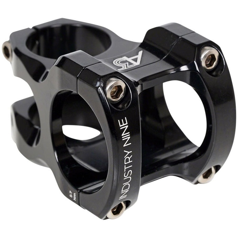 Industry Nine A318 Stem – 31.8mm Clamp – 50mm Length – Black