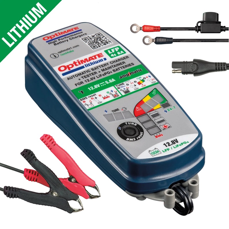 OptiMate Lithium 4S 6A Battery Charger / Optimiser