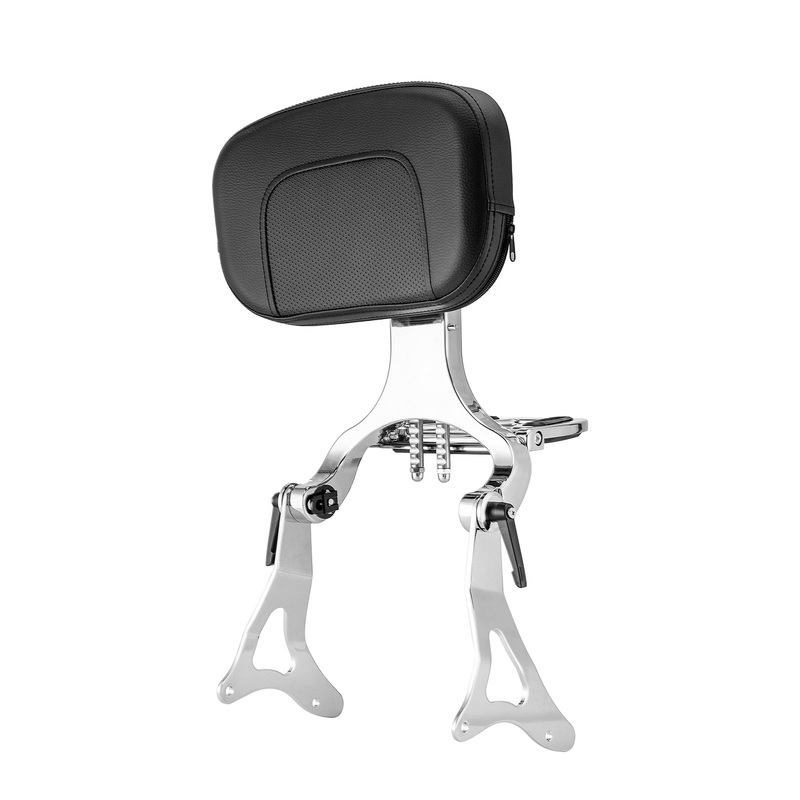 2014-2024 Harley Touring Steel & Aluminum Passenger Driver Backrest Multi-Purpose Adjustable Backrest
