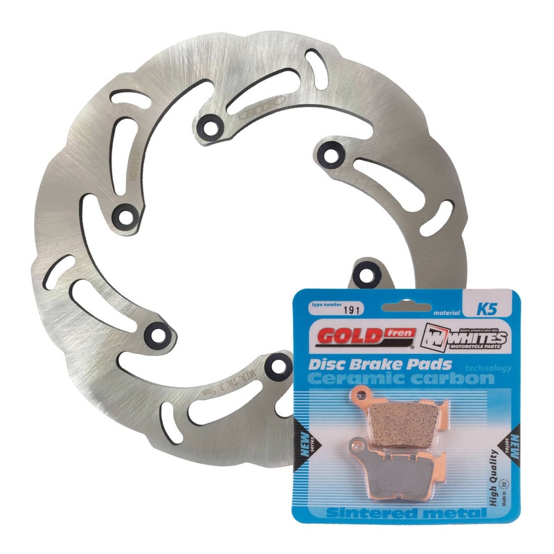 Brake Disc & Pad Rear Kit – KTM 450 EXC ’04-’16 – Wave