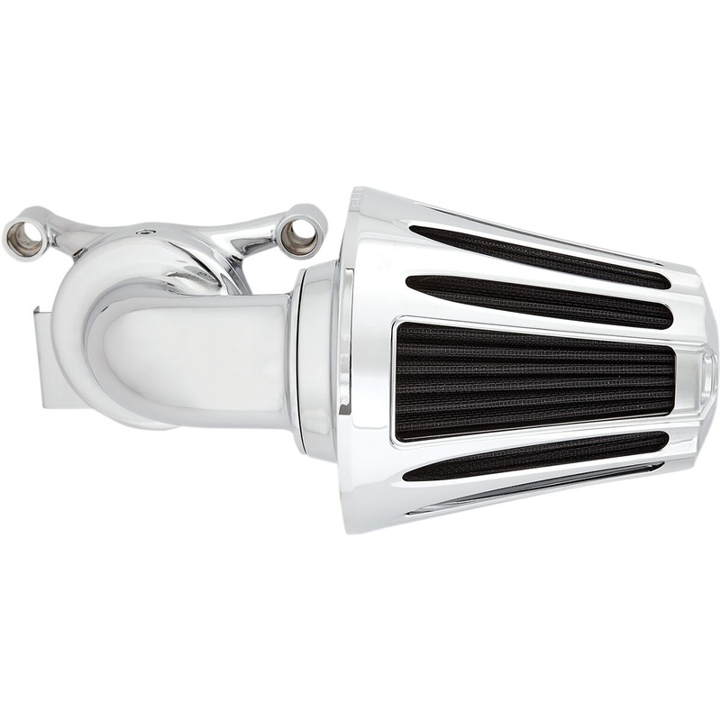 Deep Cut Monster Sucker Air Cleaner, Chrome – 17-23 Milwaukee 8