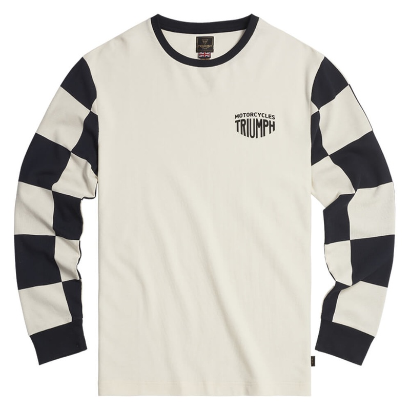 Harker Long Sleeved T-Shirt Bone / Black
