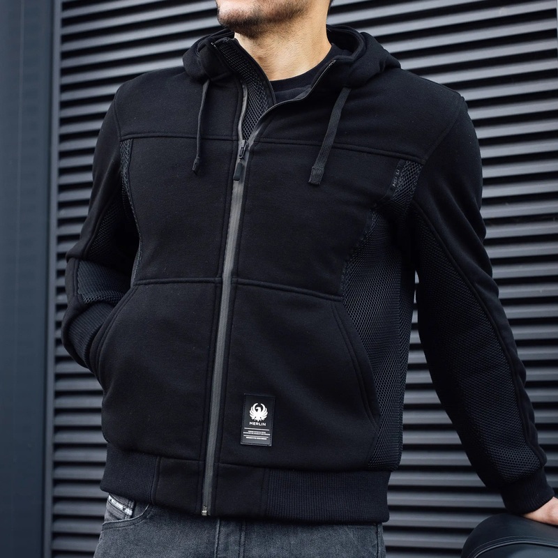 Merlin Brecken D3O Air Mesh Hoody Black