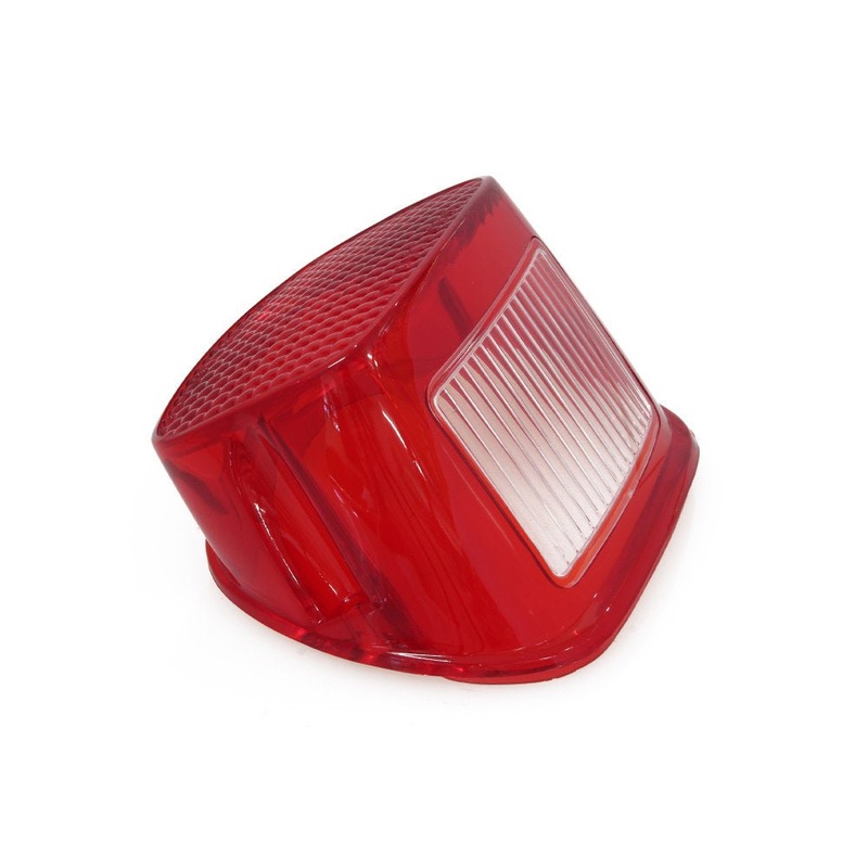Taillight Lens – Red. Fits most Big Twin & Sportster 1973-1998.