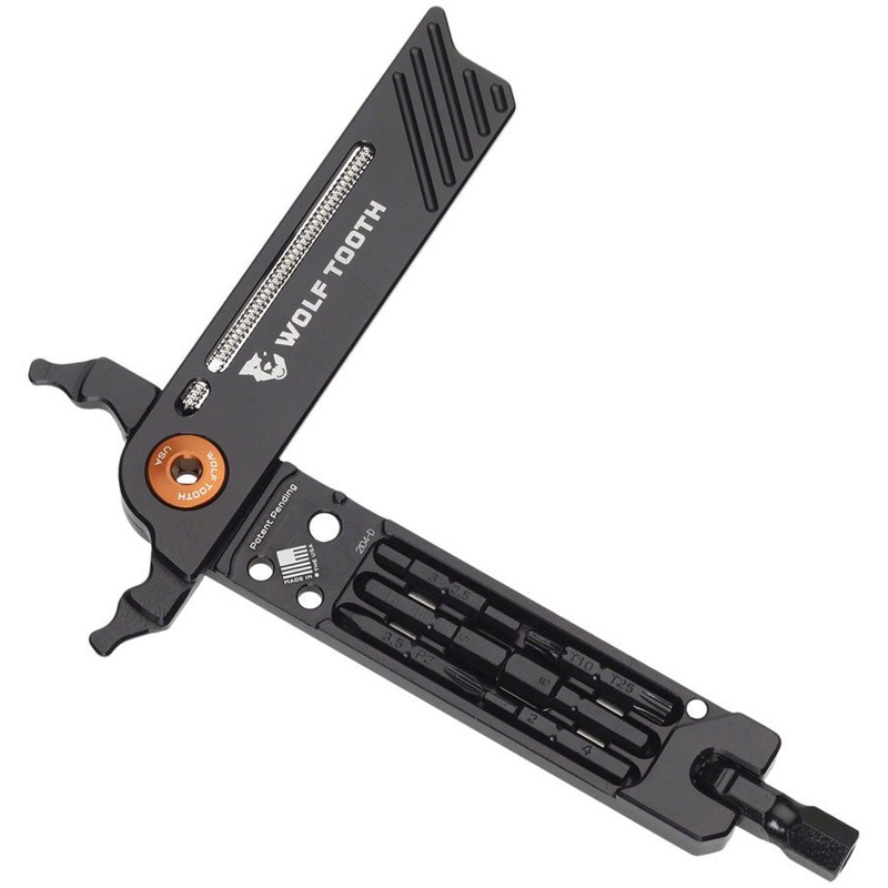 Wolf Tooth 8-Bit Pliers Orange Bolt