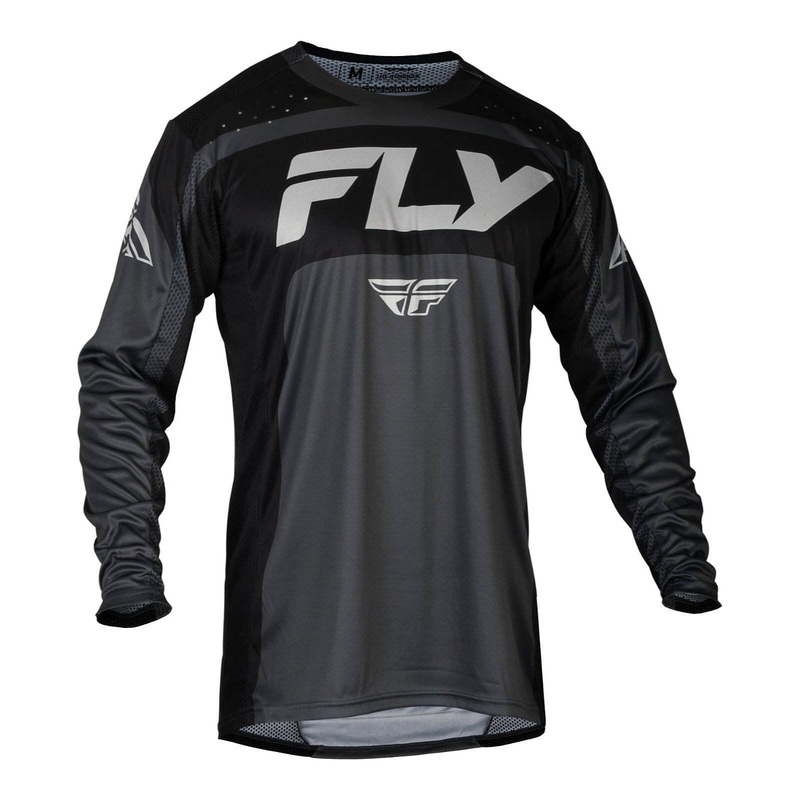 FLY Racing Lite Jersey – Charcoal  / Black