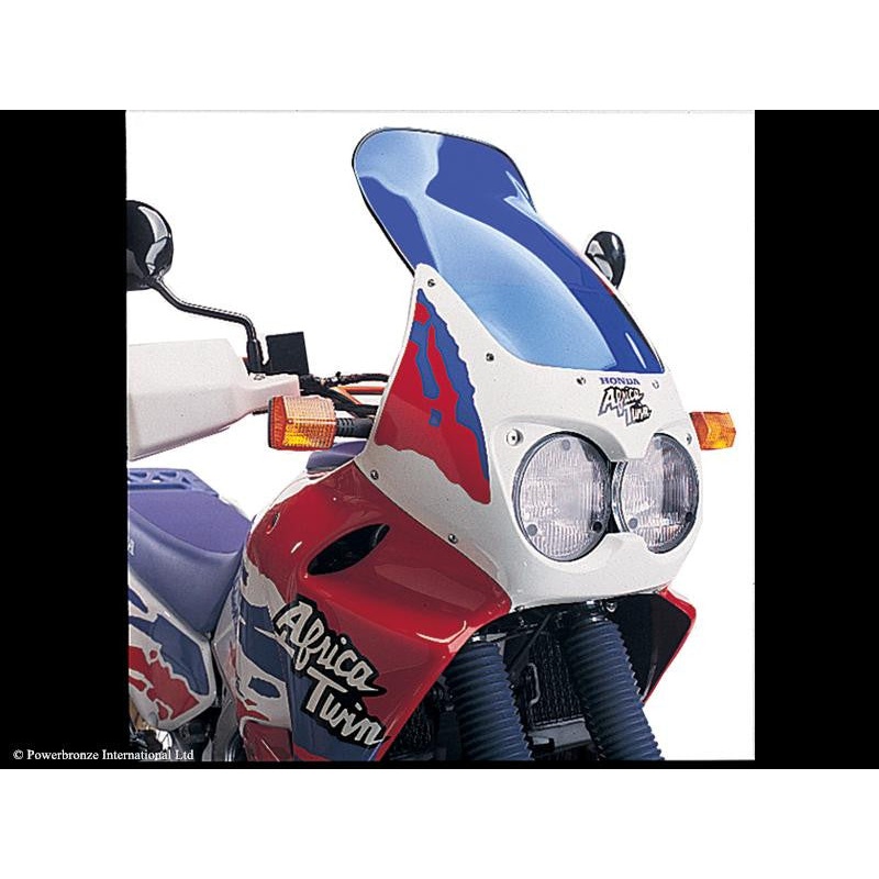 Honda Africa Twin XVR750 89-92 windscreen Flip Up Windshield Clear POWERBRONZE 420-H130-000
