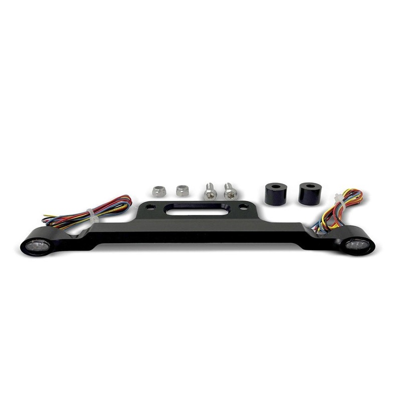 Kodlin Rear Elypse Turn Signal Kit – Black. Fits Sportster S 2021up.