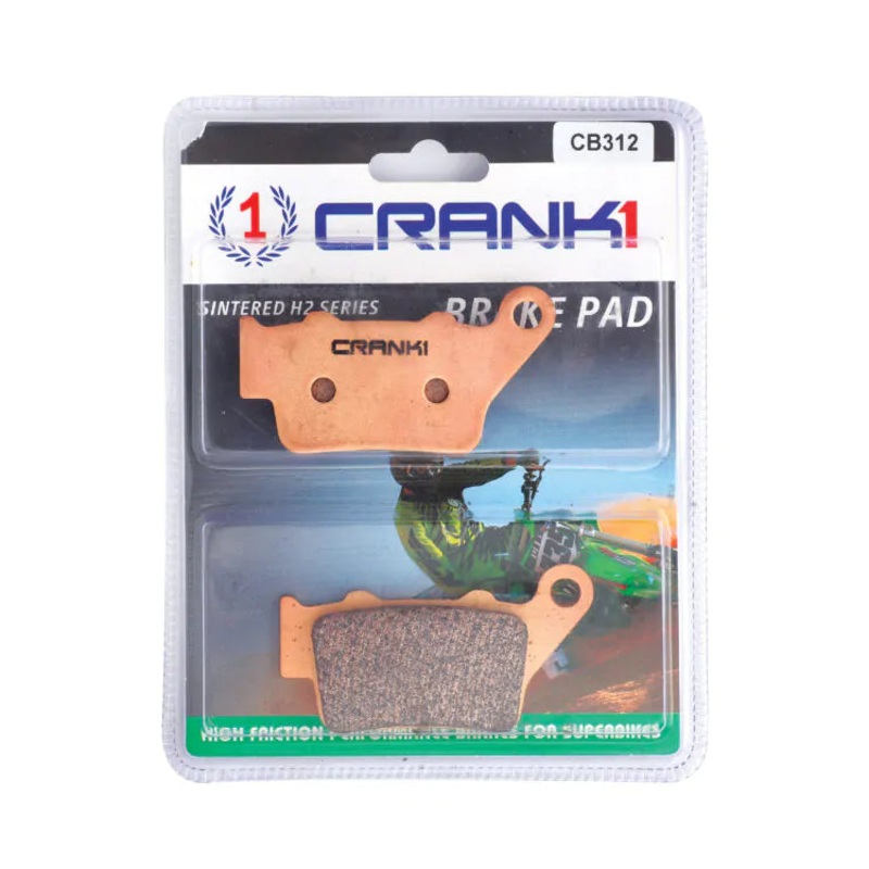 BRAKE PADS REAR BMW F650GS -2008-2012-CB312-CRANK1 Sintered Brake Pad