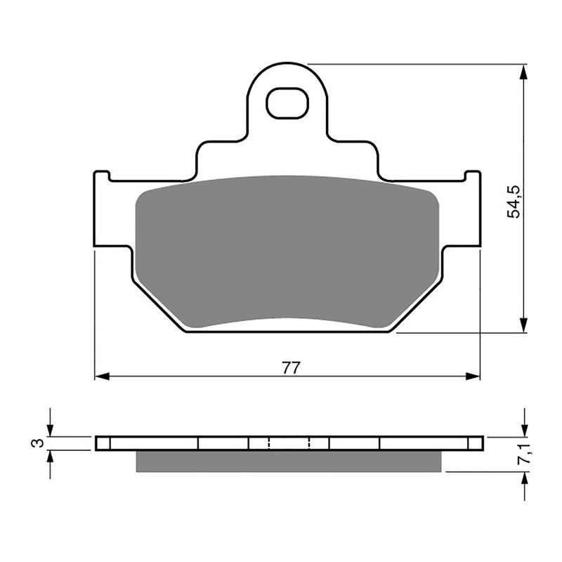 GOLDfren Brake Pads GF030 – K5