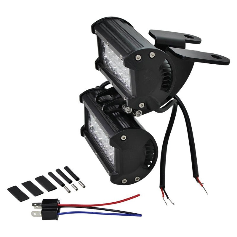TC Bros. Scrambler LED Headlight Kit for Harley Davidson – Dual