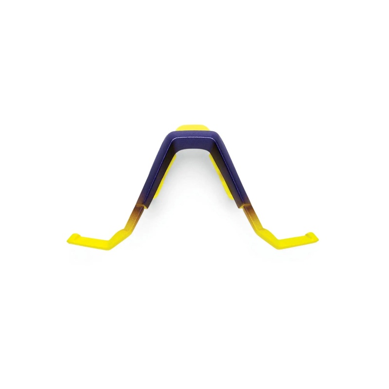 100% Speedcraft / S3 Regular Replacement Nose Bridge Kit Matt Metallic Digital Brights