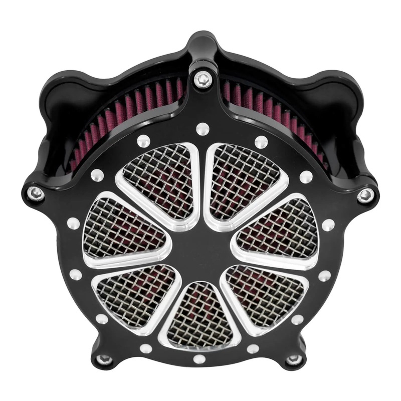 Motorcycle Air Cleaner Red Intake Filter Fit Harley Touring ’00-’07 Dyna ’00-’17 Softail ’00-’15 | Mactions