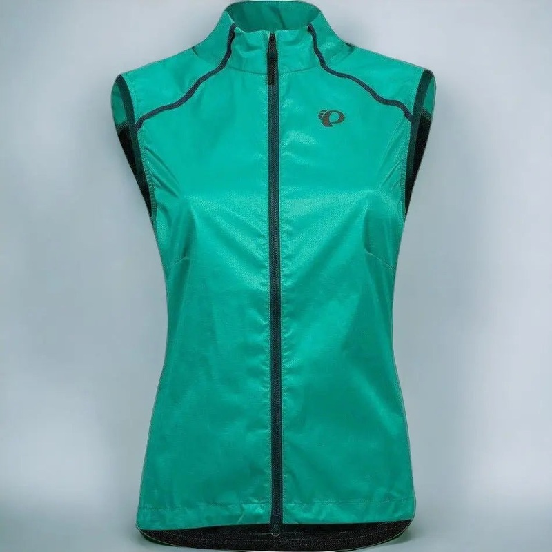 Pearl Izumi Ladies Zephrr Barrier Gilet Malachite / Pine