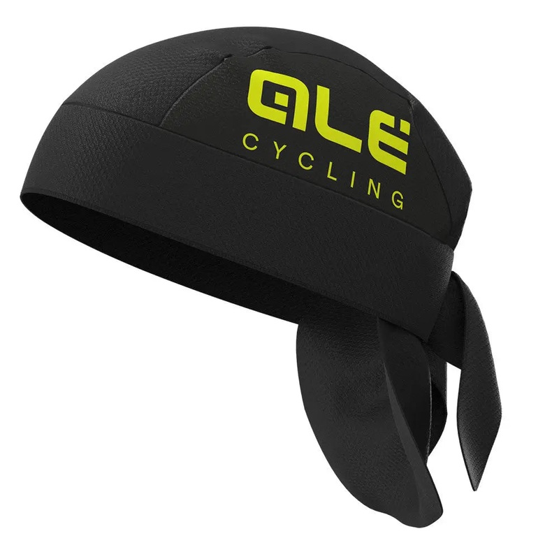 Ale Clothing Aria Cycle Bandana Black / Yellow
