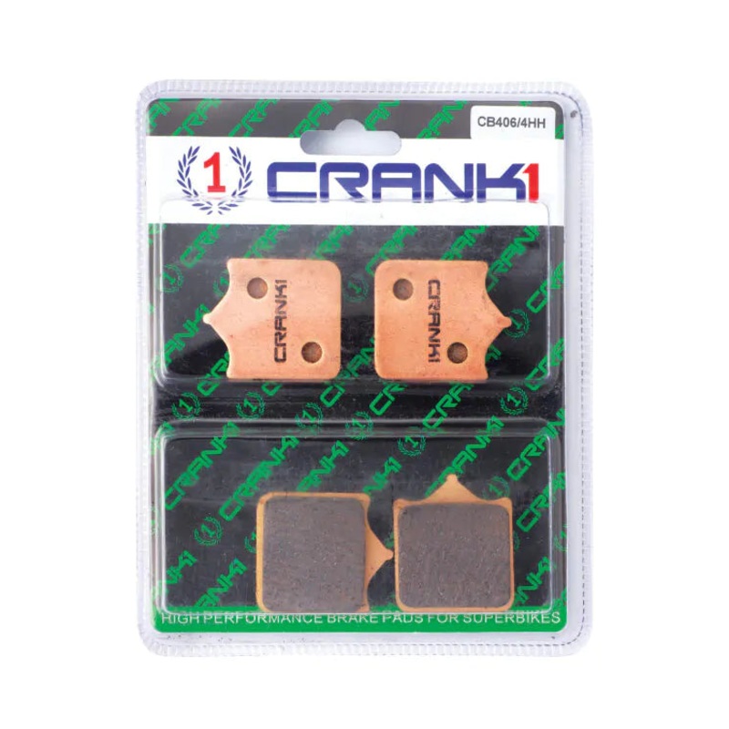 BRAKE PADS FRONT TRIUMPH SPEED TRIPLE/2 SETS  2011 TO 2016-CB406/4HH-CRANK1 Sintered Brake Pad