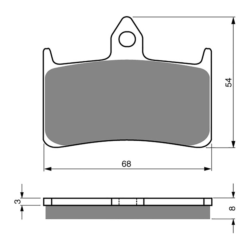 GOLDfren Brake Pads Sintered Sports GF069 – S3 (PH62)