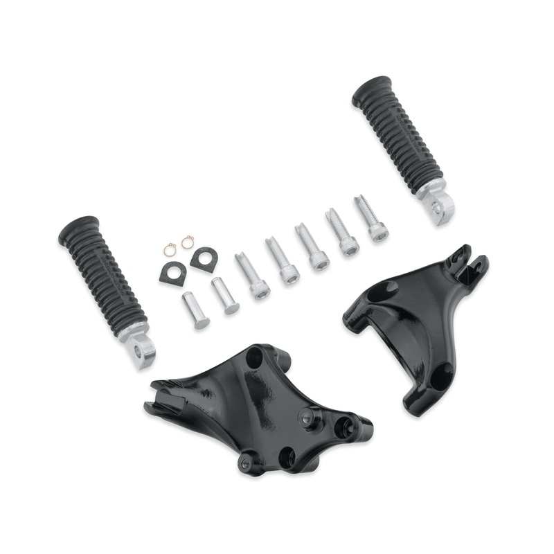 Harley Davidson 50500270 Passenger Footpeg Mount Kit KIT-FOOTPEG MOUNTS,PSNGR,BLACK