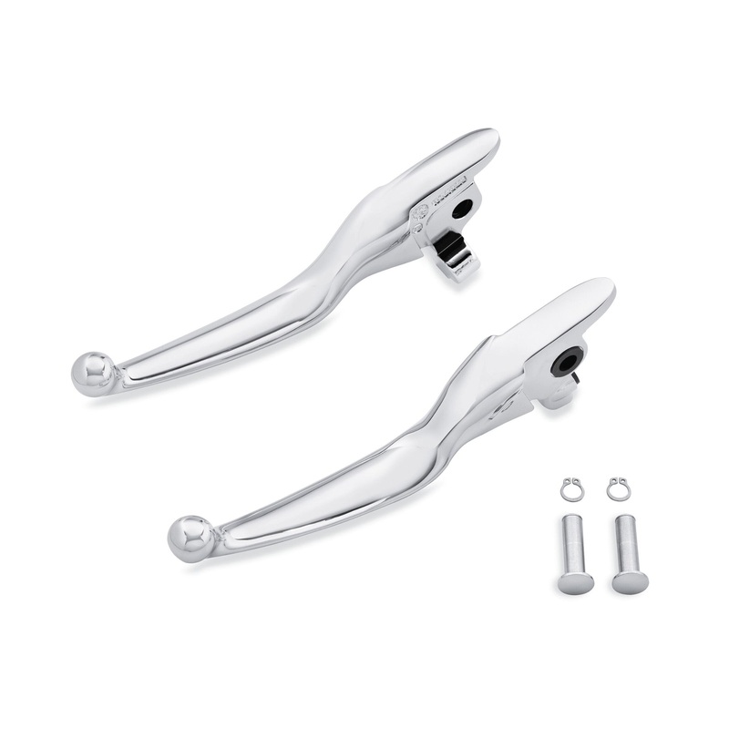 Harley Davidson 41700422A Chrome Hand Control Lever Kit KIT,BRK,H-BAR,CHRM
