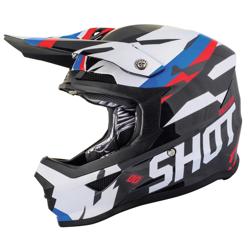 Shot Furious MX Score Black / Blue / Gloss Red