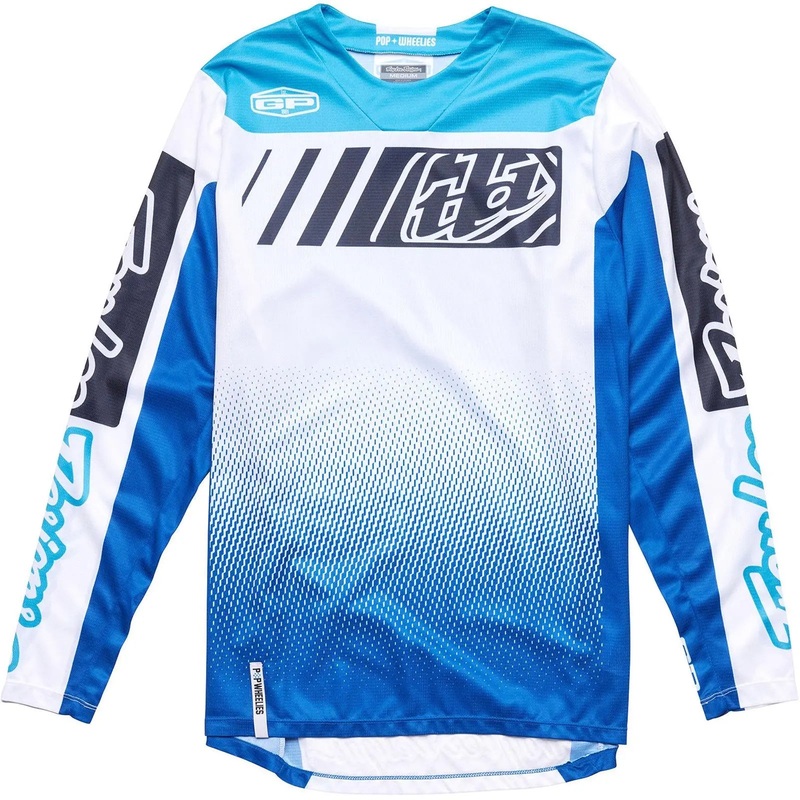 Troy Lee Designs GP Icon Motocross Jersey Blue